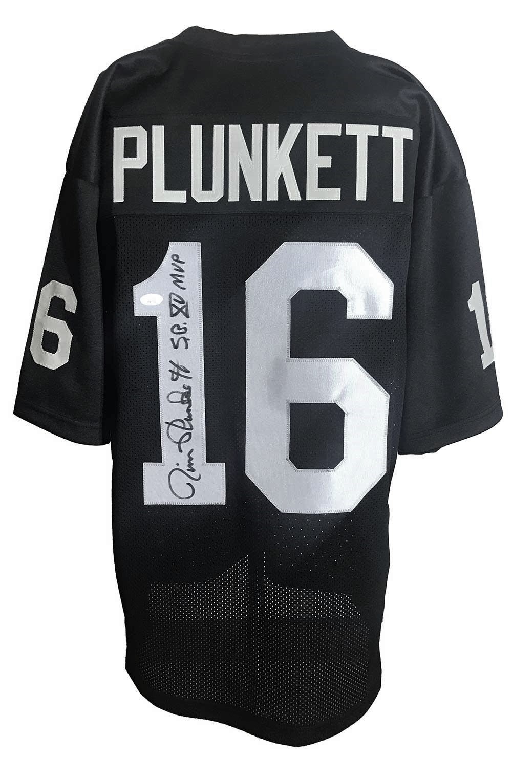 Jim Plunkett Autographed Pro Style Jersey 