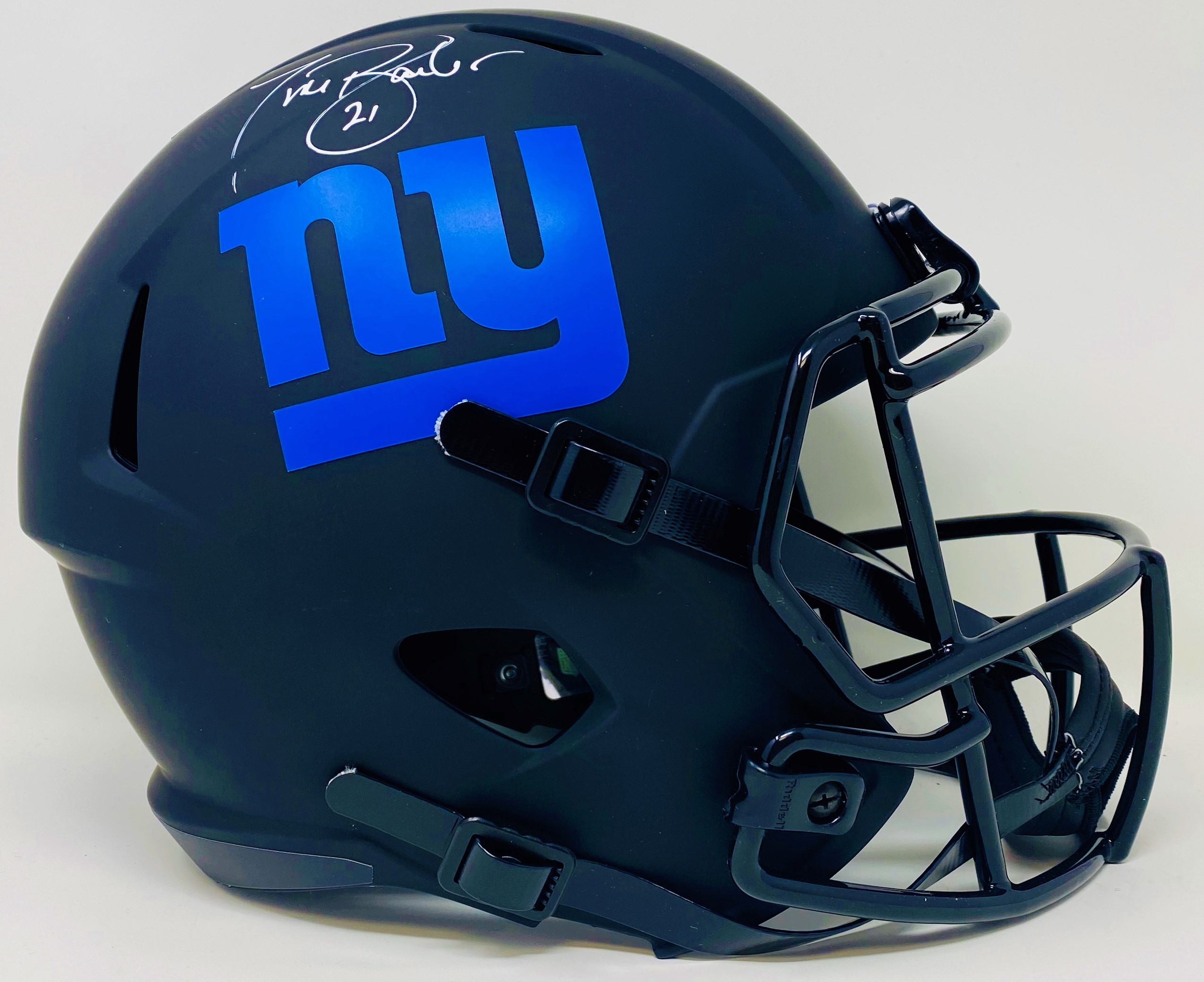 New York Giants Tiki Barber Autographed Eclipse Full Size Speed