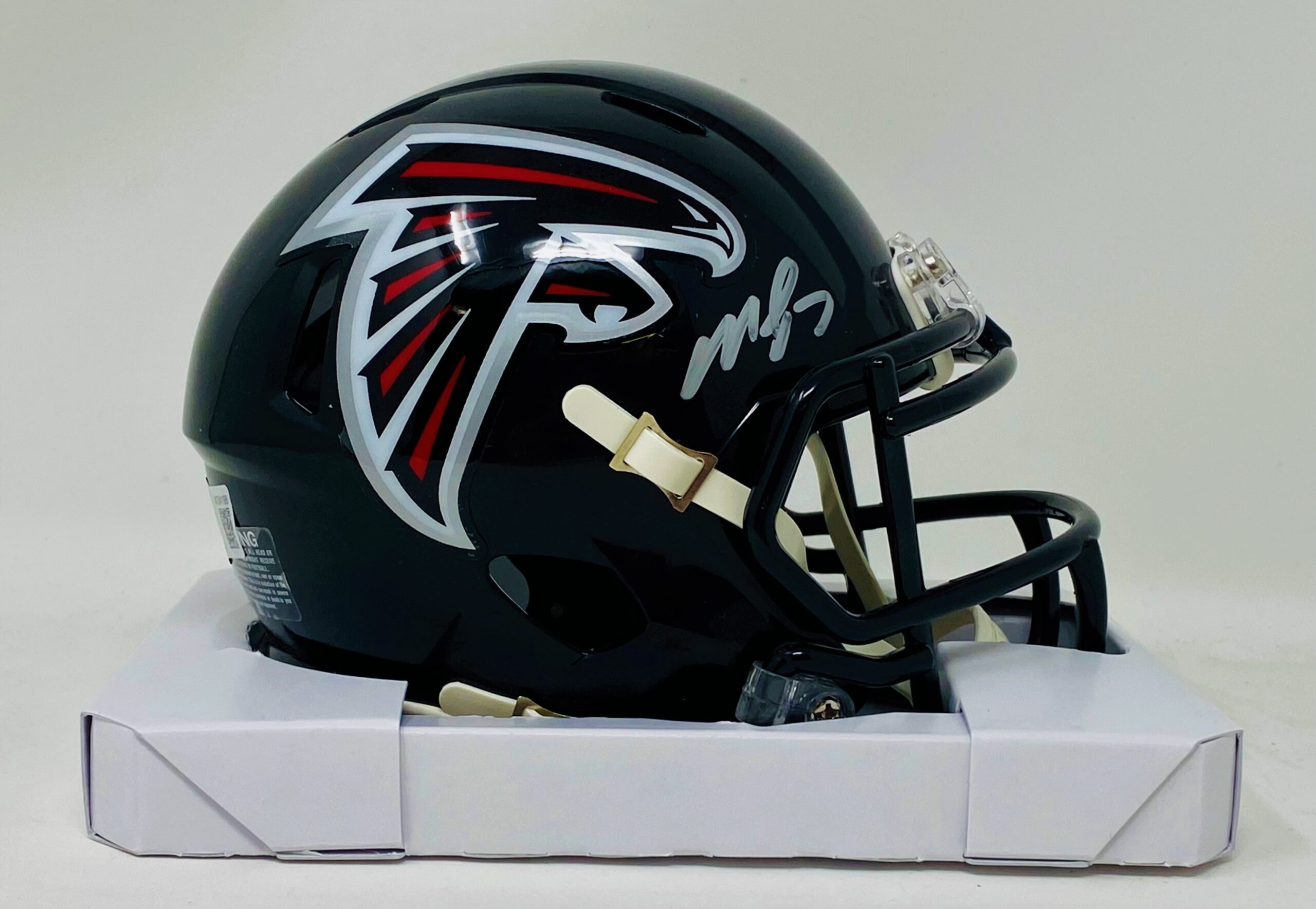 Atlanta Falcons Michael Vick Autographed Flash Speed Mini Helmet BECKETT  Authenticated - Tennzone Sports Memorabilia