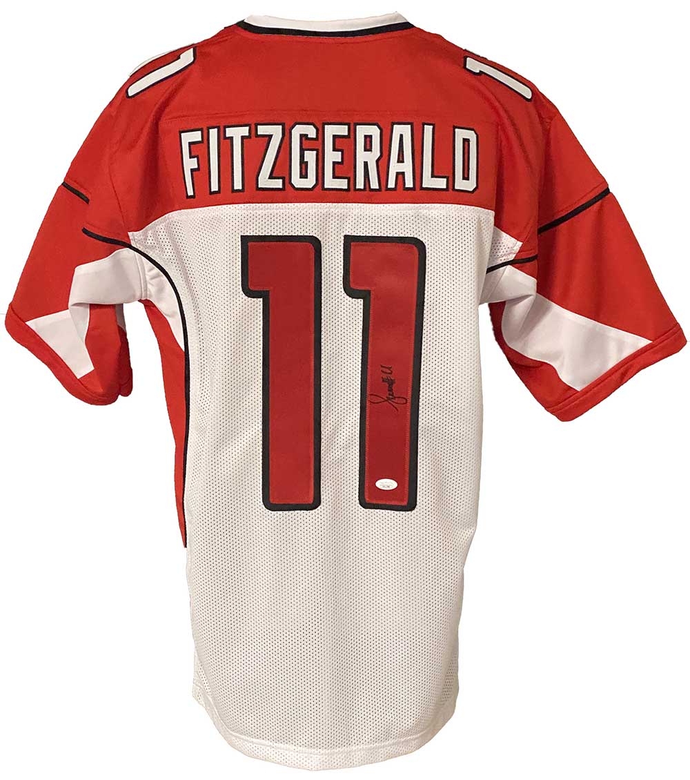 Arizona Cardinals Larry Fitzgerald Autographed Pro Style White