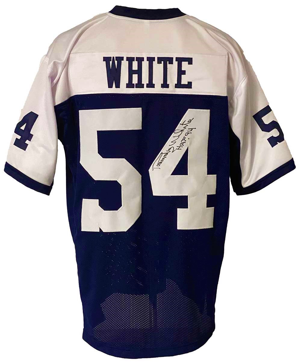 Dallas Cowboys Randy White Signed Custom Pro Style Thanksgiving Day ...