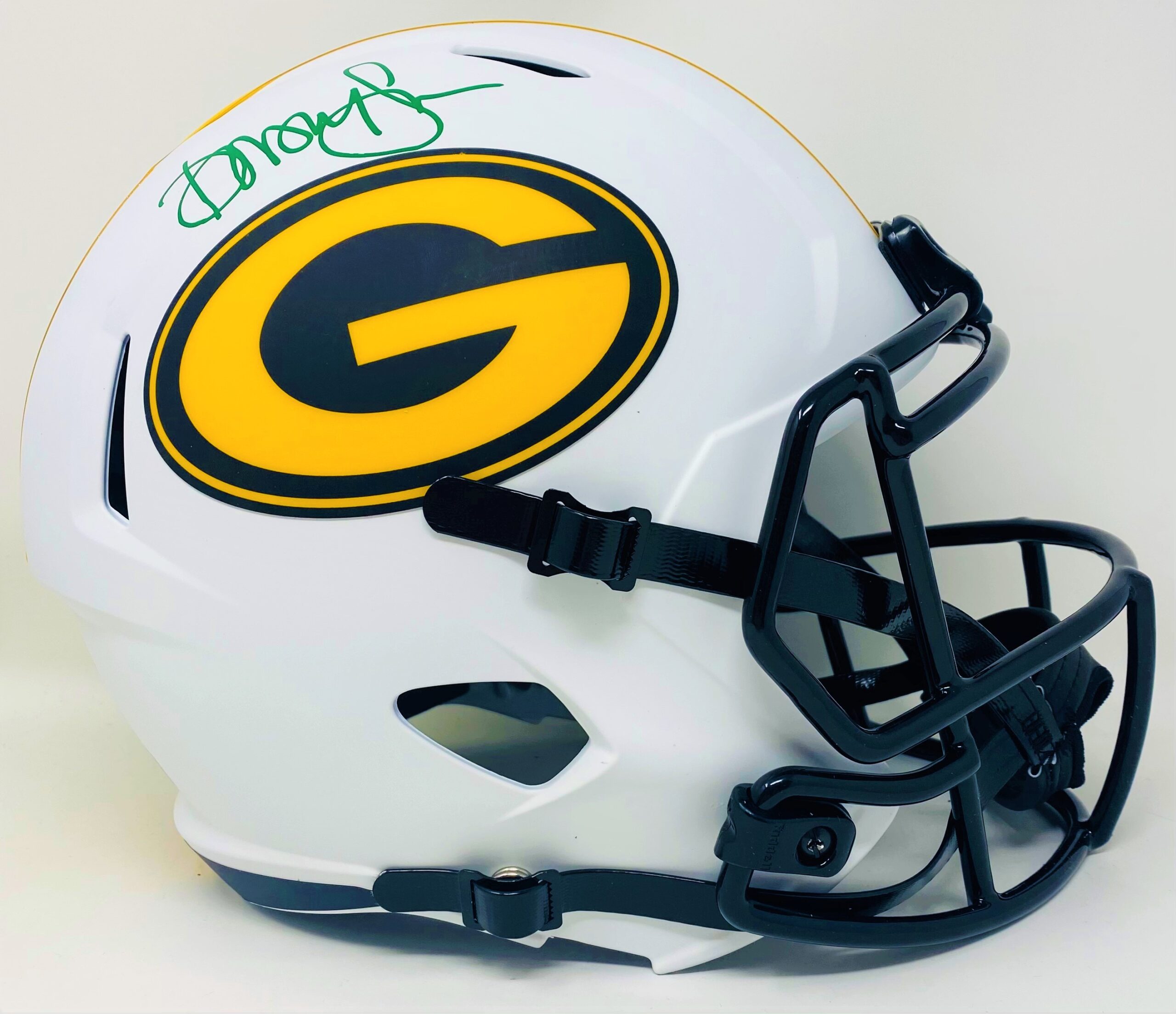 Green Bay Packers Dorsey Levens Autographed Lunar Eclipse FS Speed Rep  BECKETT Authenticated