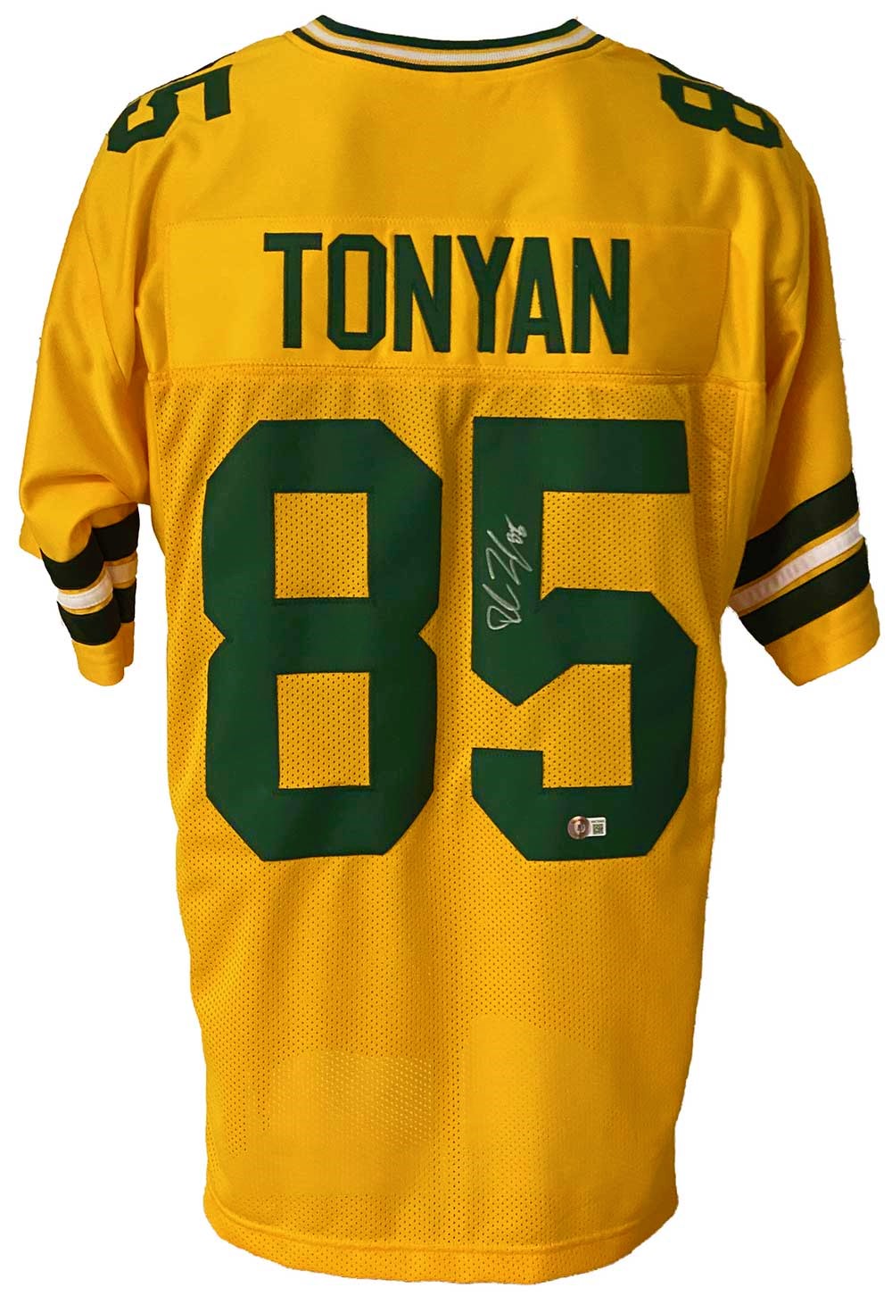 packers all yellow jersey