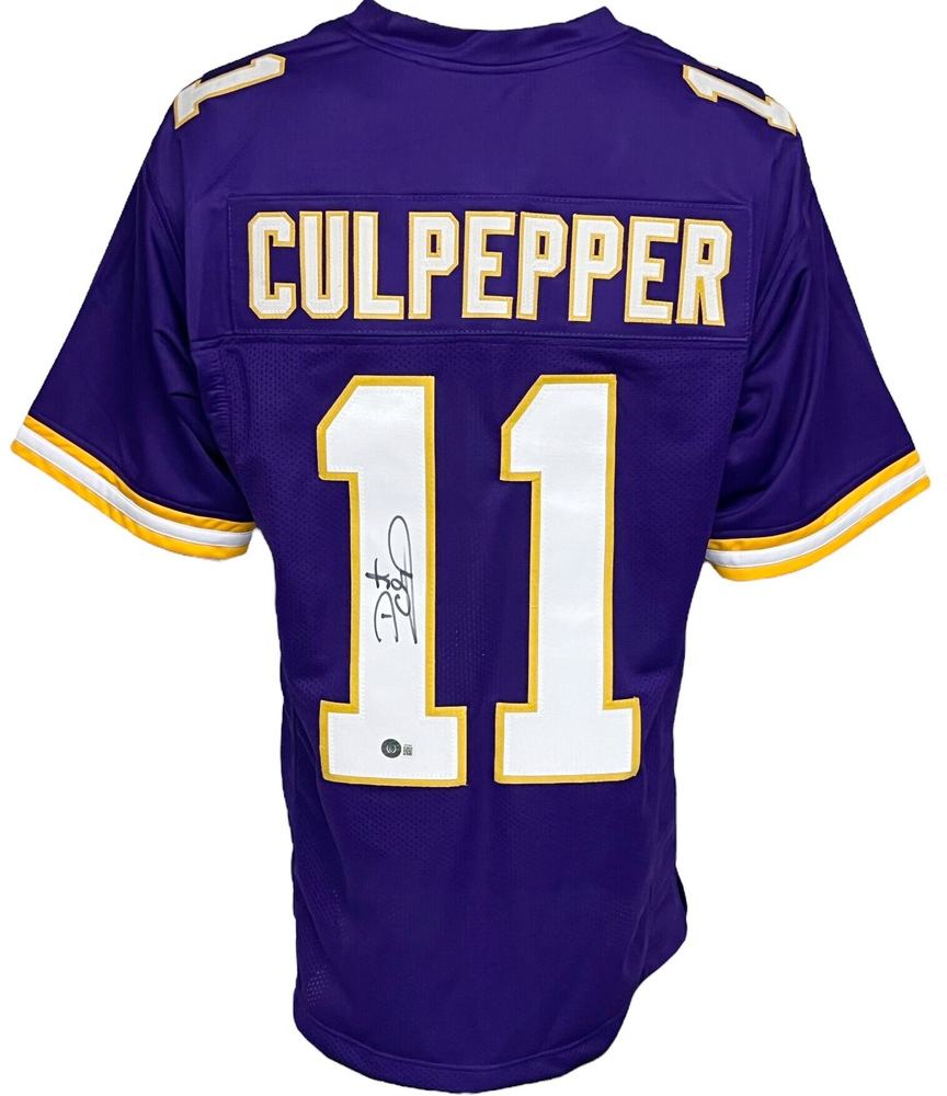 autographed vikings jersey
