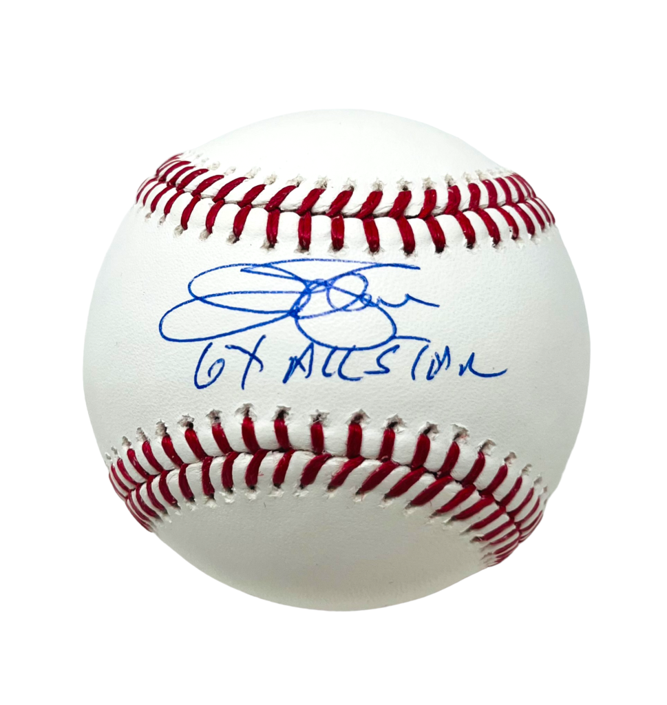 Jim Palmer Autographed Rawlings Baseball 6x All Star BAS