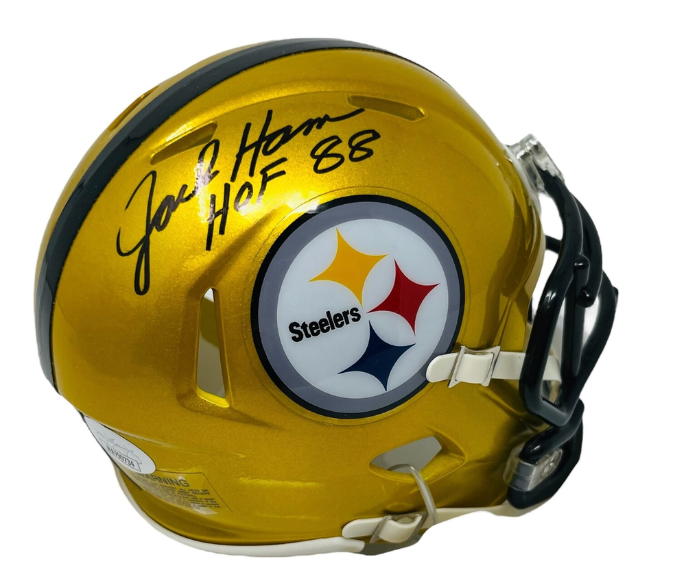Pittsburgh Steelers Jack Ham Autographed Flash Mini Helmet JSA  Authenticated - Tennzone Sports Memorabilia