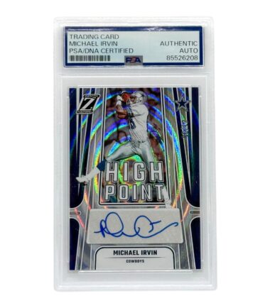 Michael Irvin Autographed 2024 Panini High Point Card #HPS-MIN PSA Authenticated
