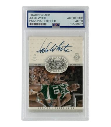 Jo Jo White Autographed 2000 Upper Deck Legendary Signatures PSA Authenticated