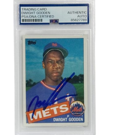 Dwight "Doc" Gooden Autographed 1985 Topps #620 PSA Authenticated