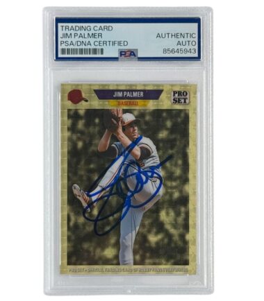 Jim Palmer Autographed 2024 Leaf Pro Set PSA Authenticated