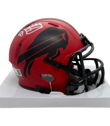 Buffalo Bills Jim Kelly Autographed Ravr Mini Helmet BECKETT Authenticated