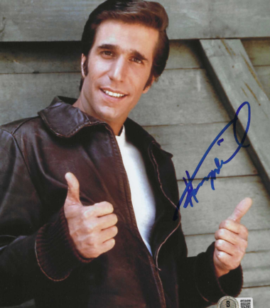 Henry Winkler "Fonz" Autographed 8x10 Photo BAS Authenticated #3