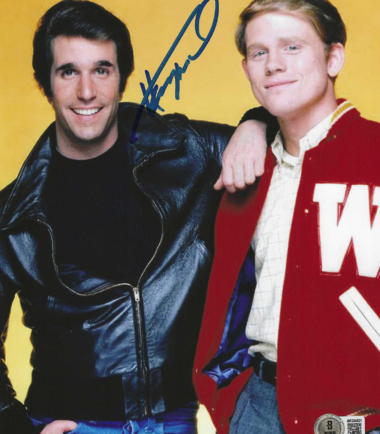 Henry Winkler "Fonz" Autographed 8x10 Photo BAS Authenticated #5