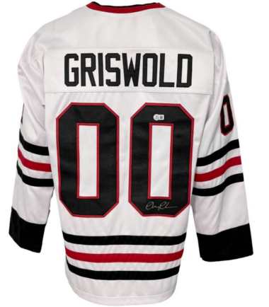 Chevy Chase "Griswold" Christmas Vacation Autographed Jersey BAS Authenticated