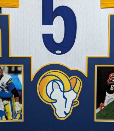 FRAMED-LOS-ANGELES-RAMS-JALEN-RAMSEY-AUTOGRAPHED-SIGNED-JERSEY-JSA-COA-166443845650-2