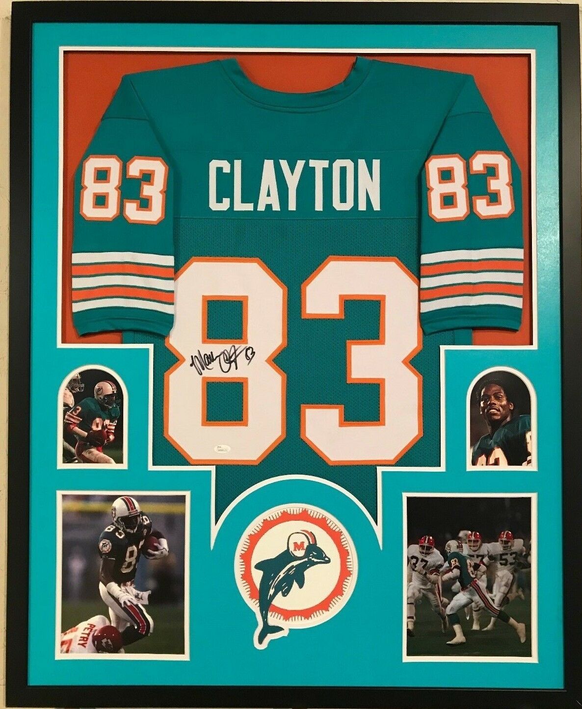 miami dolphins autographed jersey