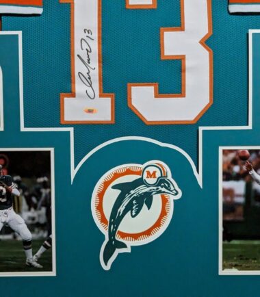 FRAMED-MIAMI-DOLPHINS-DAN-MARINO-AUTOGRAPHED-SIGNED-JERSEY-TRISTAR-HOLO-166452294980-2