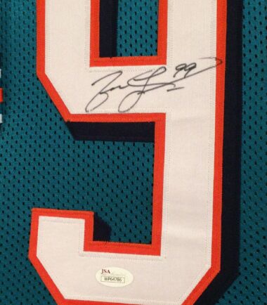FRAMED-MIAMI-DOLPHINS-JASON-TAYLOR-AUTOGRAPHED-SIGNED-JERSEY-JSA-COA-153753374150-3