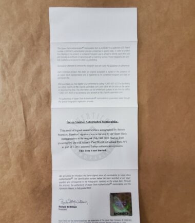 FRAMED-STEVEN-STAMKOS-AUTOGRAPHED-TAMPA-BAY-LIGHTNING-JERSEY-UPPER-DECK-COA-154539322280-4