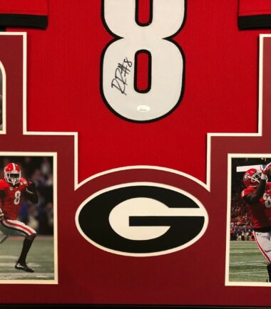 FRAMED-GEORGIA-BULLDOGS-RILEY-RIDLEY-AUTOGRAPHED-SIGNED-JERSEY-JSA-COA-163688865211-2