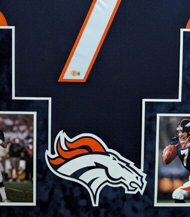 FRAMED-IN-SUEDE-DENVER-BRONCOS-JOHN-ELWAY-AUTOGRAPHED-SIGNED-JERSEY-BECKETT-HOLO-166452091011-2