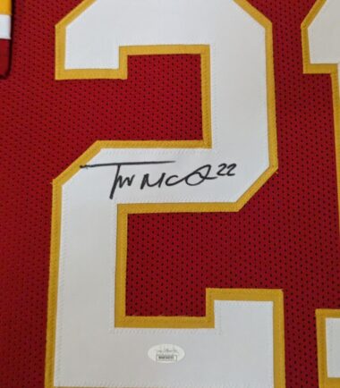 FRAMED-KANSAS-CITY-CHIEFS-TRENT-MCDUFFIE-AUTOGRAPHED-SIGNED-JERSEY-JSA-COA-166303097632-3