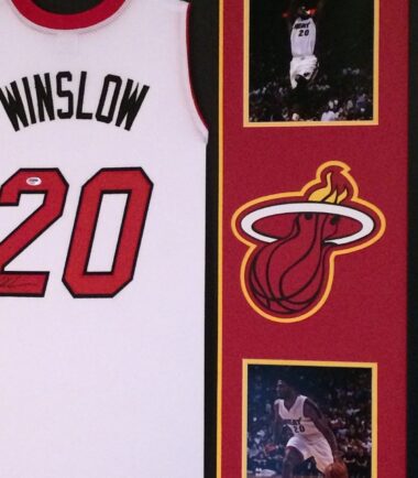 FRAMED-SIGNED-AUTOGRAPHED-JUSTISE-WINSLOW-MIAMI-HEAT-JERSEY-PSADNA-COA-152135229182-2