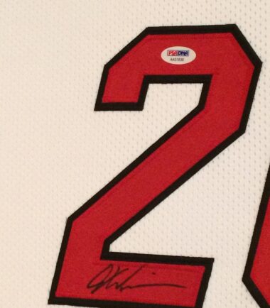 FRAMED-SIGNED-AUTOGRAPHED-JUSTISE-WINSLOW-MIAMI-HEAT-JERSEY-PSADNA-COA-152135229182-3