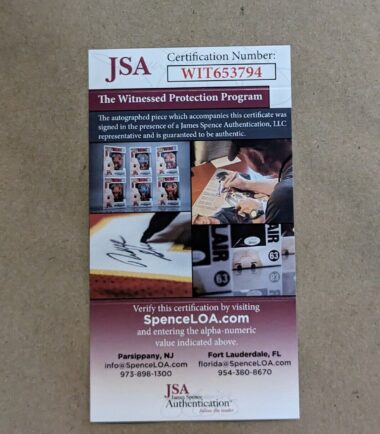 FRAMED-WASHINGTON-BRIAN-MITCHELL-AUTOGRAPHED-SIGNED-INSCRIBED-JERSEY-JSA-COA-166411046172-4