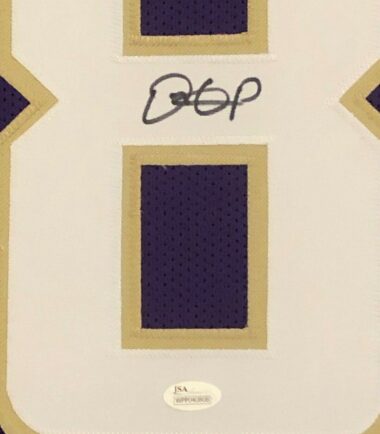 FRAMED-WASHINGTON-HUSKIES-DANTE-PETTIS-AUTOGRAPHED-SIGNED-JERSEY-JSA-COA-163871438783-3