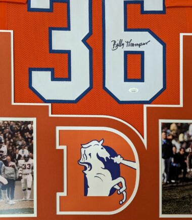 FRAMED-DENVER-BRONCOS-BILLY-THOMPSON-AUTOGRAPHED-SIGNED-JERSEY-JSA-COA-166295019904-2