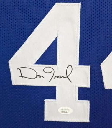 FRAMED-KENTUCKY-WILDCATS-DAN-ISSEL-AUTOGRAPHED-SIGNED-JERSEY-JSA-COA-166410900854-3