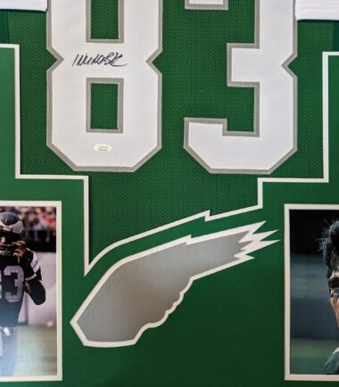 FRAMED-PHILADELPHIA-EAGLES-VINCE-PAPALE-AUTOGRAPHED-INSCRIBED-JERSEY-JSA-COA-155742397335-2