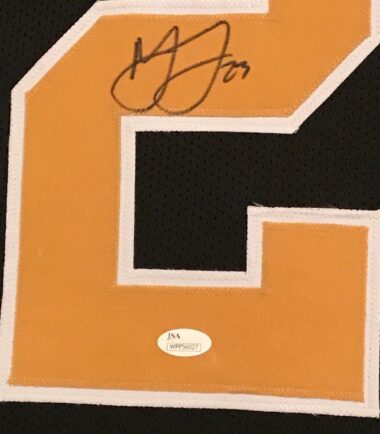 FRAMED-MARSHON-LATTIMORE-AUTOGRAPHED-SIGNED-NEW-ORLEANS-SAINTS-JERSEY-JSA-COA-163128878556-3