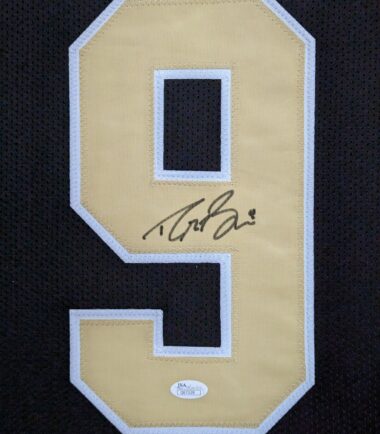 FRAMED-IN-SUEDE-NEW-ORLEANS-SAINTS-DREW-BREES-AUTOGRAPHED-SIGNED-JERSEY-JSA-COA-166410707037-3