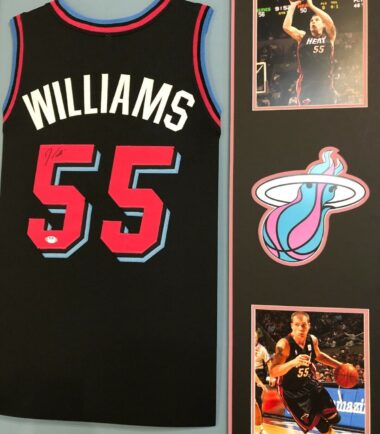 FRAMED-MIAMI-HEAT-JASON-WILLIAMS-AUTOGRAPHED-SIGNED-MIAMI-VICE-JERSEY-PSA-COA-164472967487-2