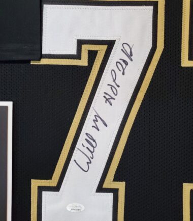 FRAMED-WILLIE-ROAF-AUTOGRAPHED-INSCRIBED-NEW-ORLEANS-SAINTS-JERSEY-JSA-COA-165832681217-3