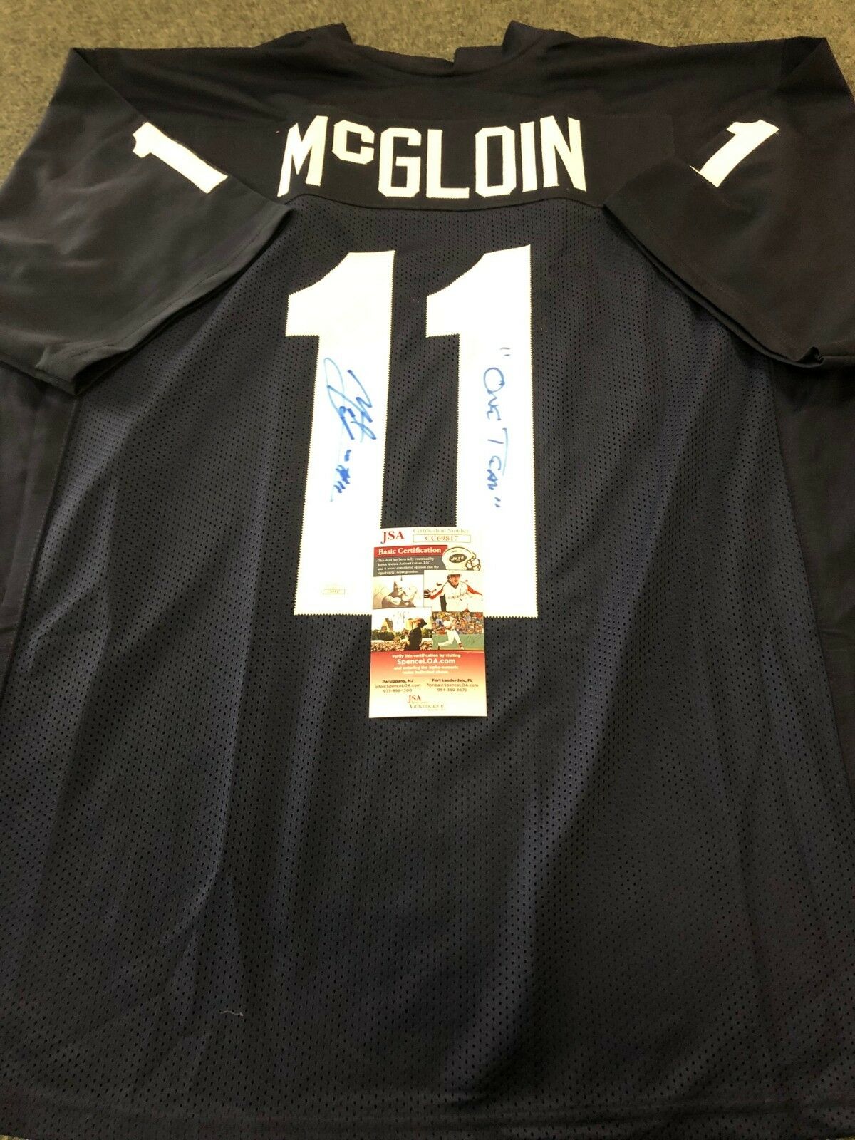 matt mcgloin jersey