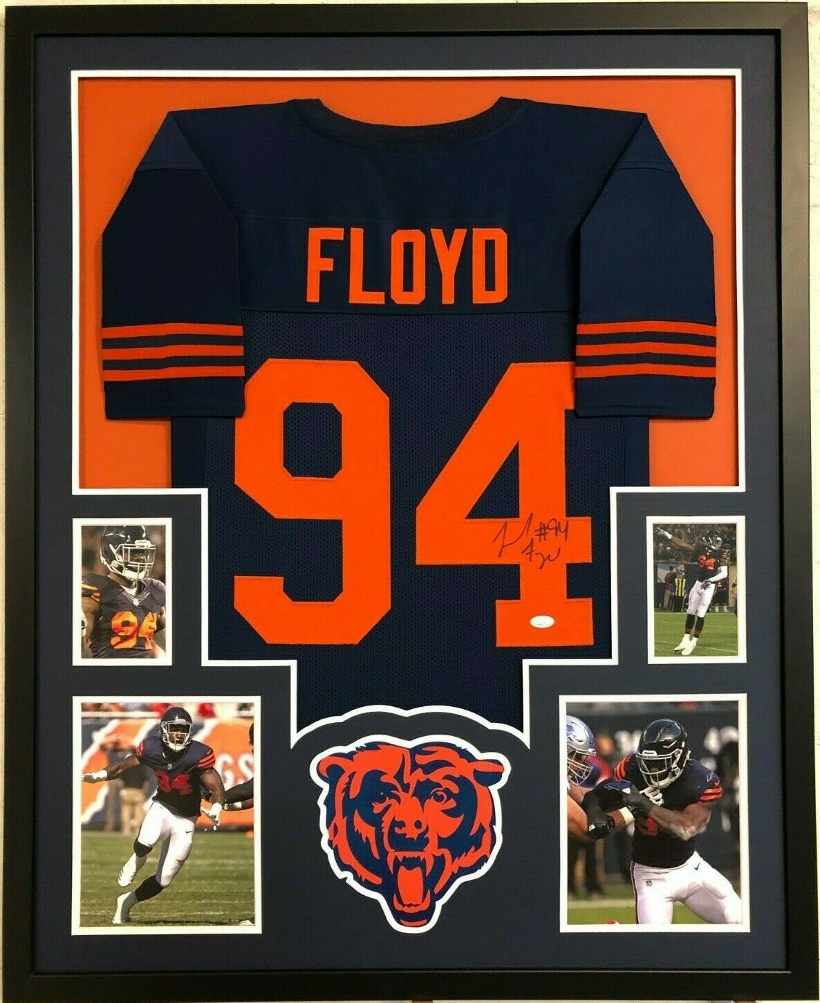 chicago bears framed jerseys